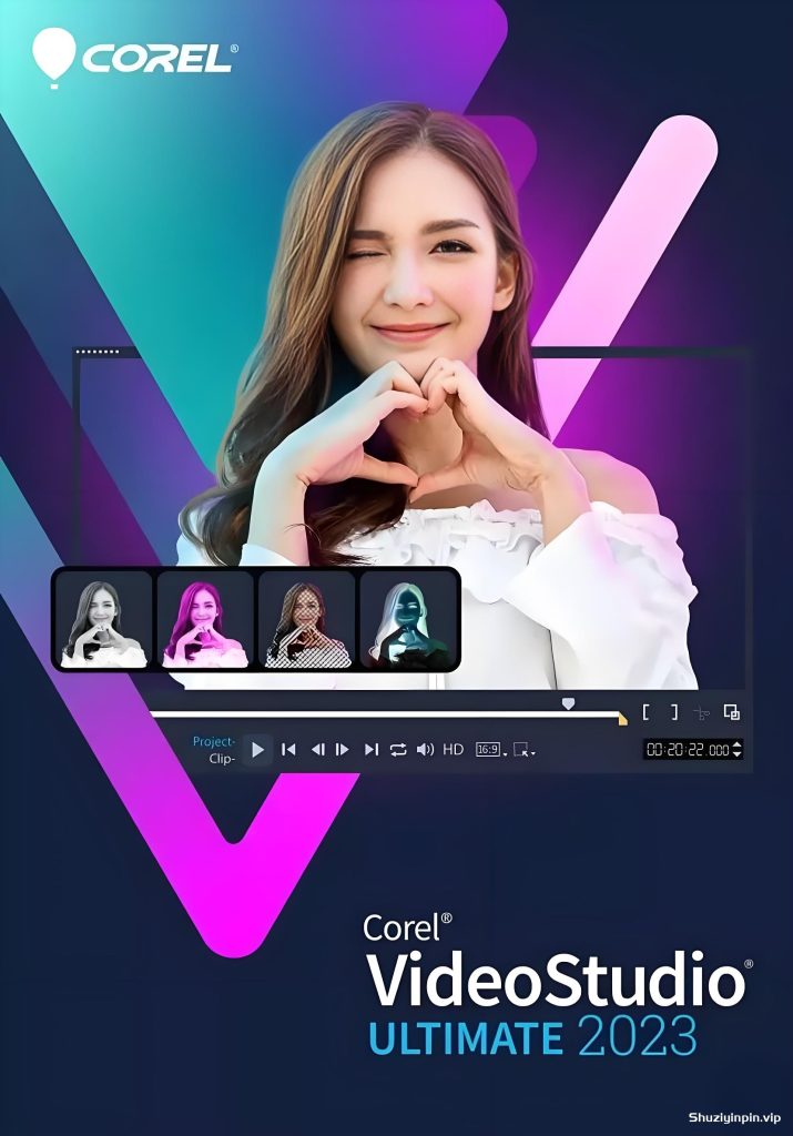 [会声会影免激活版]Corel VideoStudio Ultimate 2023 v26.2.0.311 Multilingual+模版素材+使用教程 [WiN]（2.8GB+335GB）