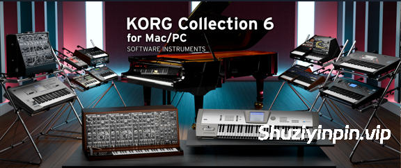 [KORG Collection 6 工厂库] KORG Collection 6 Factory Data-R2R [WiN, MacOSX]（3.65GB）
