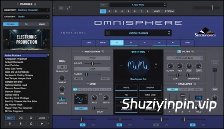 [大气合成器] Spectrasonics Omnisphere 3 v3.0.0-TCD [WiN]（45MB）