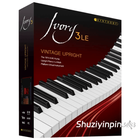 [极品象牙3钢琴Ivory库] Synthogy Ivory 3 LE Vintage Upright-R2R [WiN]（3.56 GB）
