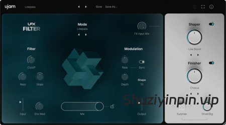 [史上功能最强大的创意滤波器] UJAM UFX-FILTER v1.0.1 [WiN]（73.0MB+75MB）