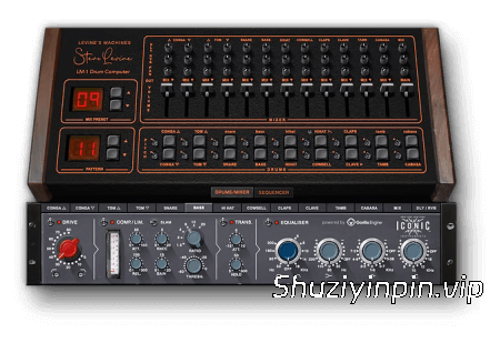 [鼓机插件] Iconic Instruments Levines Machines Drum Machine v1.0.1-R2R [WiN]（52.8MB）