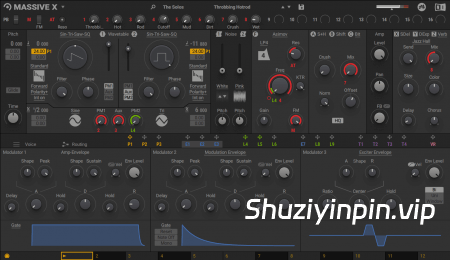 [下一代旗舰合成器] Native Instruments Massive X v1.6.1-TCD [WiN, MacOSX]（796MB）