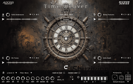 [影视时间编织者音源]Audiofier Micron Time Weaver [KONTAKT]（4.61GB）