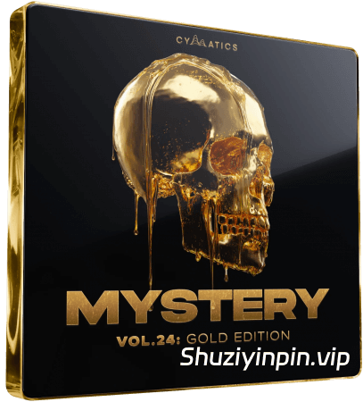 [嘻哈陷阱RnB素材] Cymatics MYSTERY PACK Vol.24 GOLD EDITION [WAV, MiDi]（1.13GB）
