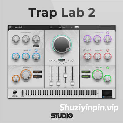 [Trap Lab 2嘻哈陷阱乐器插件] Studio Trap Trap Lab 2 VST RETAiL [WiN, MacOSX]（1.21GB）