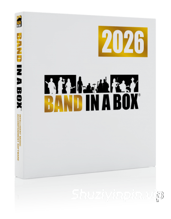 [更新：智能自动编曲软件中文汉化版] Band-in-a-Box 2026 build 1220 with RealBand PlusPAK+安装方法 [WiN] [WiN]（18.73GB+250GB）