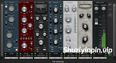 [无限配置模块通道条插件] PSPaudioware PSP InfiniStrip v1.4.1-R2R [WiN]（146.91MB）