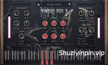 [恐怖音景氛围融合效果乐器插件] Electronik Sound Lab HORROR BOX v3.0.1 RETAiL [WiN, MacOSX]（2.39GB）
