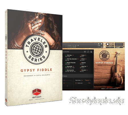 [吉普赛小提琴音色库] Red Room Audio Traveler Series Gypsy Fiddle [KONTAKT]（3.98GB）