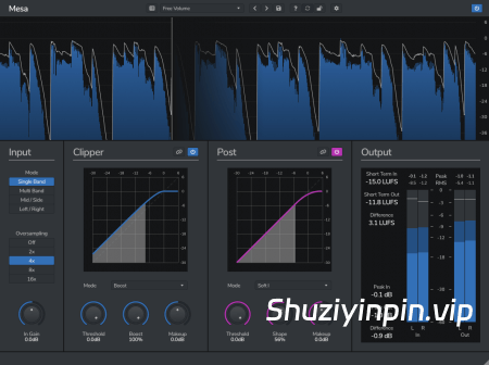 [多模式响度削波器] Venomode Mesa v1.0.0 [WiN]（11.1MB）
