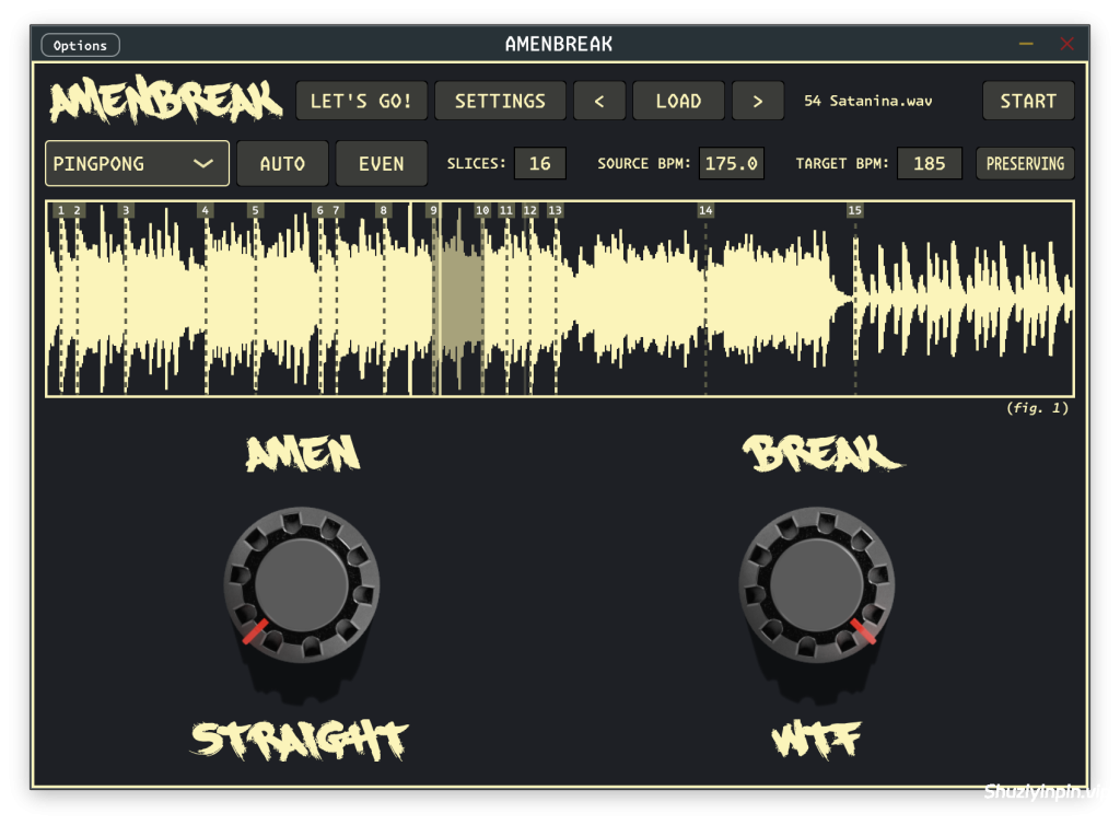 [采样处理切片音序自定义效果插件] Infinite Digits AMENBREAK v1.0.8 VST3 Patched REGGED-sneakz [WiN]（10.8MB）