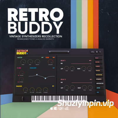 [电影配乐多种音乐风格综合乐器插件] ProducerSources Al AMin Retro Buddy v1.0.0 Patched Incl. Keygen-MOCHA [WiN]（740.8MB）