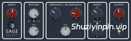 [模拟仿真饱和染色插件] Sage Audio Sage Velvet v1.0.2-FLARE [U2B] [MacOSX]（157MB）