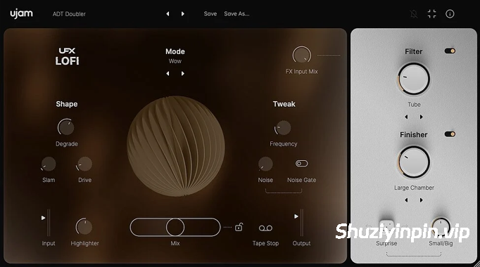 [智能失真效果插件] UJAM UFX-LOFI v1.0.0-R2R [WiN]（96.0MB）