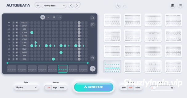 [MIDI节拍生成器插件] Axart Labs AutoBeat v2.2.0 Incl. Keygen-MOCHA [WiN]（467.2M）