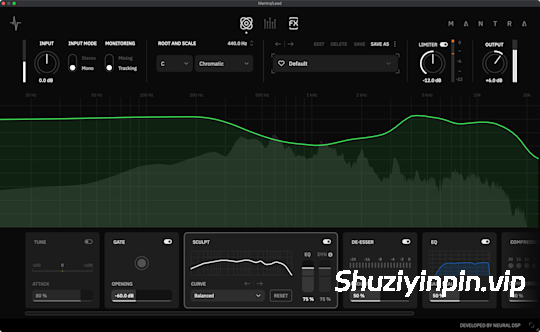 [一站式智能人声处理器] Neural DSP Mantra v1.0.1 U2B [MacOSX]（152MB）