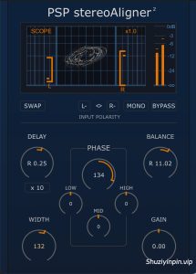 [校正优化双声道立体声像插件] PSPaudioware PSP stereoAligner2 v2.0.0-R2R [WiN]（8.1MB）