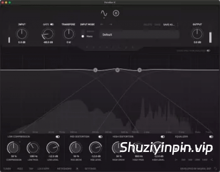 [极致贝斯音色处理插件] Neural DSP Archetype Parallax X v1.0.0 U2B-FLARE [MacOSX]（178MB）