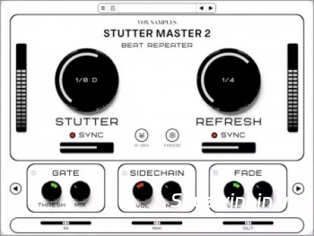 [24 个 FX 模块的 AI 驱动的卡顿效果插件] Vox Samples Stutter Master 2 Beat Repeater v2.3.5 [WiN]（13.6MB）