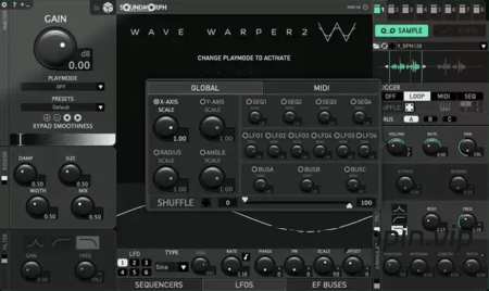 [颠覆性颗粒合成器] SoundMorph Wave Warper 2 v1.1.0-Xdb [MacOSX]（1.26GB）
