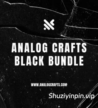 [终极前卫科技浩室采样合集] Analog Crafts Black Bundle [WAV]（9.02GB）