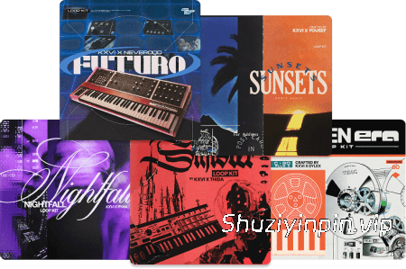 [五款全新灵魂陷阱RnB福音音乐素材包] Sonix Audio Next Up Bundle [WAV, MiDi]（3.37GB）