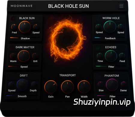[动态多重效果器] Moonwavefx Black Hole Sun v1.0.5 RETAiL [WiN]（72.5MB）