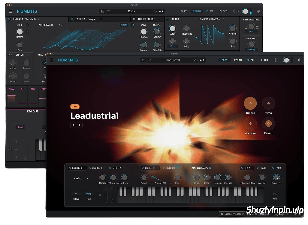 [Arturia旗舰级复音合成器] Arturia Pigments v7.0.0 6447 [WiN, MacOSX]（1.57GB+1.9GB)