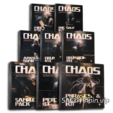 [氛围嘻哈RnB素材Analog Lab预置]Hypn Vault Chaos Production Suite [WAV, MiDi]（1.98GB）