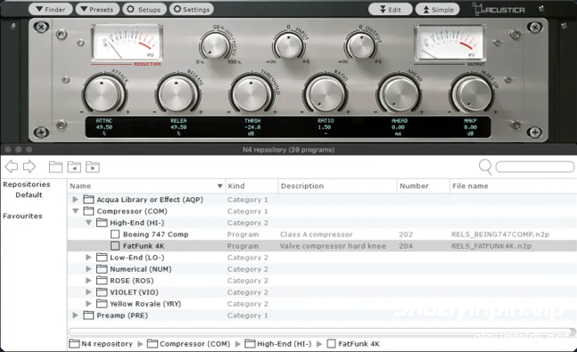 [高精度硬件模拟多效果插件] Acustica Audio Nebula 4 v2.2.1 (External Libraries Only) [WiN, MacOSX]（20.5GB+）