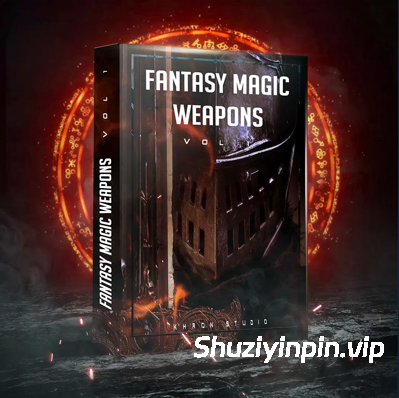 [魔法武器音效FX采样] Khron Studio Fantasy Magic Weapons Vol 1 [WAV]（73.51MB）
