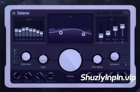 [自适应算法混响器] Auburn Sounds Selene 1.0.0-BTCR [WiN, MacOS, LiNUX]（67MB）