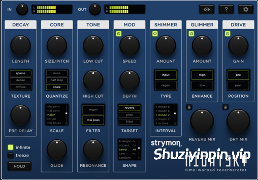 [独一无二的混响合成器] Strymon NightSky Plugin v1.0.1 [WiN, MacOSX]（9.7MB+25.7MB)