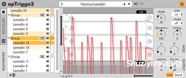 [鼓组触发替换插件] Apulsoft apTrigga3 v3.7.4 [WiN, MacOSX]（9.9MB+34.55MB）