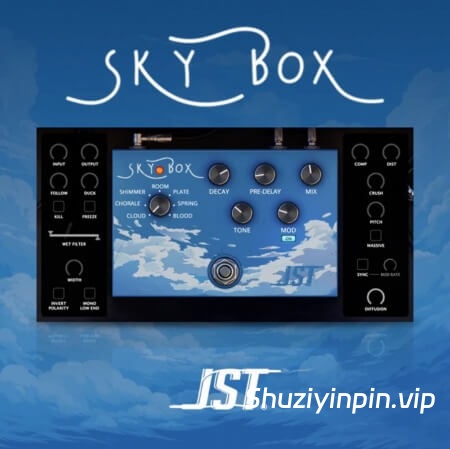 [多功能混响插件] Joey Sturgis Tones JST Sky Box v1.1.7-SEnki [WiN]（4.5MB）