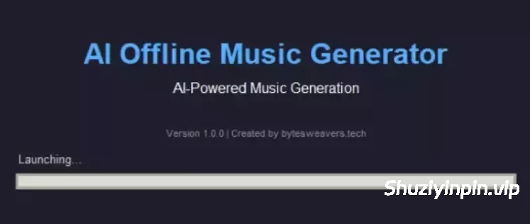 [AI 离线音乐生成器] AI Offline Music Generator 1.0.0 [WiN]（2GB）