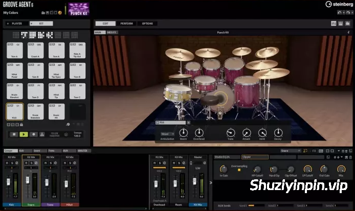 [虚拟鼓手] Steinberg Groove Agent v6.0.20-R2R [WiN, MacOSX]（155.1MB）