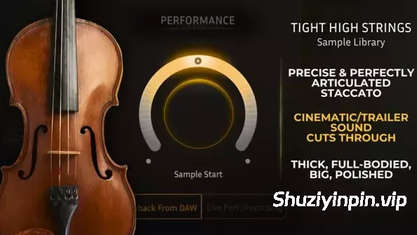 [影视高音弦乐音色库] Cinematic Composing Tight High Strings Original [KONTAKT]（1.74GB）