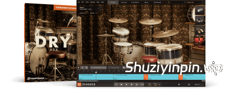 [EZDrummer扩展Superior Drummer扩展] Toontrack Dry EZX v1.0.0 [EZDrummer]（2.03GB）