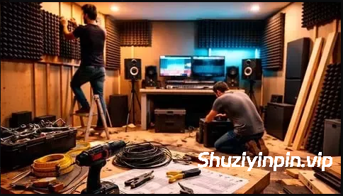 [打造专业家庭录音室教程] Udemy Build a Pro Home Studio: Acoustics, Gear, Workflow [TUTORiAL]（6.45GB）