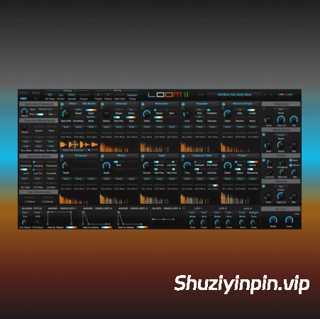 [模块化加法合成器] AIR Music Technology Loom II v2.2.0 [WiN, MacOSX]（34MB+114.94MB）