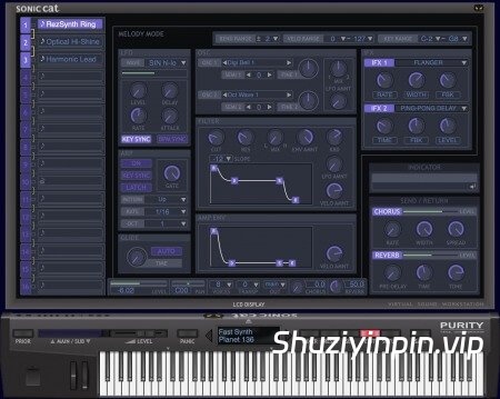 [古董合成器] SonicCat Purity v1.4.3 [WiN]（76.03MB）