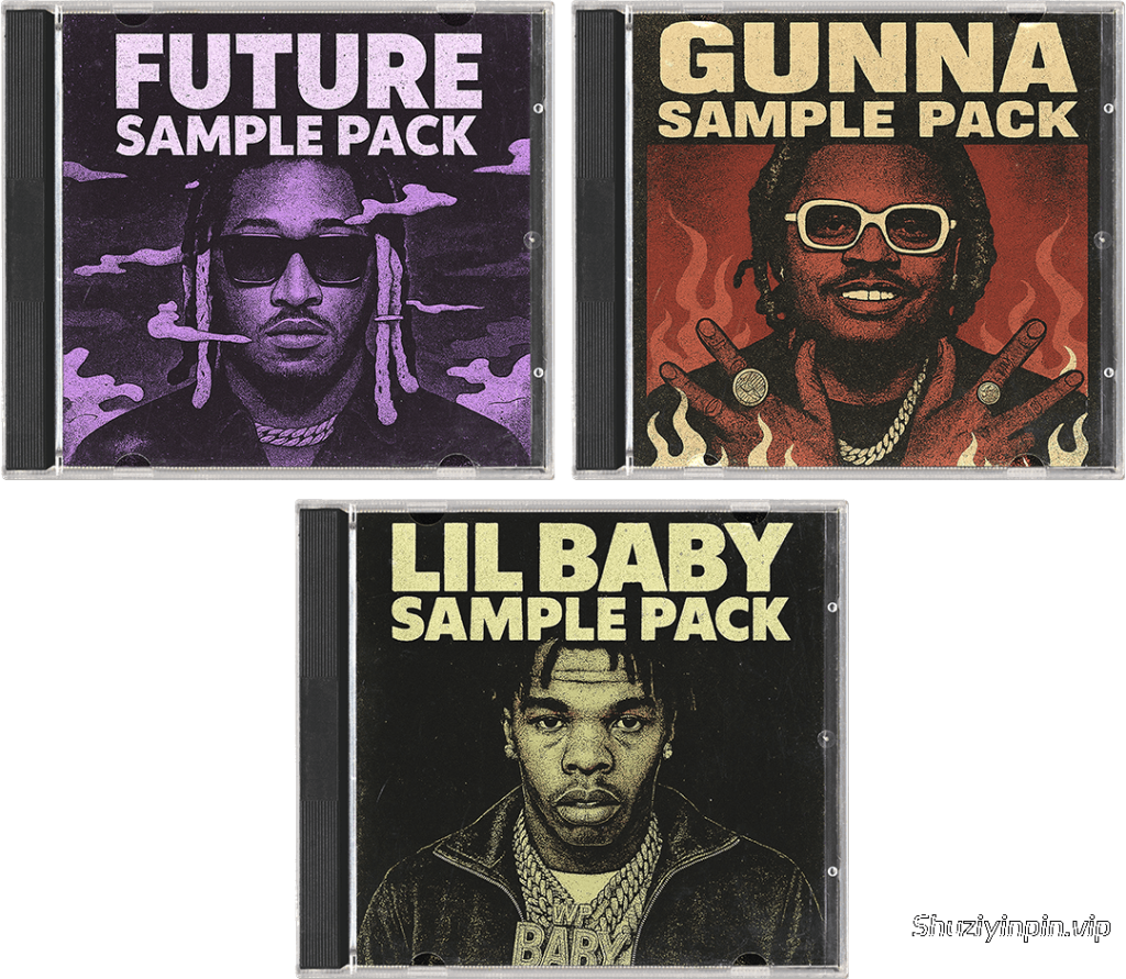 [Trap陷阱鼓组采样合集] Adieu Atlanta Legends Bundle [WAV, MiDi]（2.38GB）