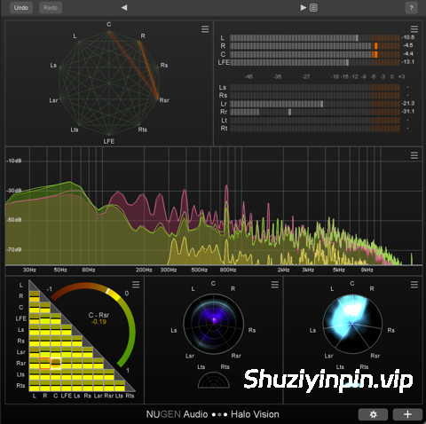 [音频分析插件] NUGEN Audio Halo Vision v1.1.2.2-GUISEPPE [MacOSX]（38.5MB）