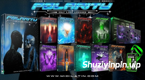[4,500个极性POLARITY 超级包] Midilatino Polarity Mega Pack v1.0.0 [WAV, MiDi, Synth Presets] [WiN, MacOSX]（14.6GB）