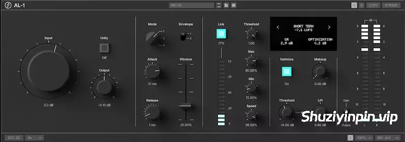 [高级母带处理限制器] Naturl Audio AL-1 v1.0.0 U2B-MORiA [MacOSX]（55.3MB）