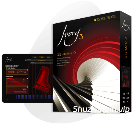 [极品象牙3钢琴扩展音色库] Synthogy Ivory 3 German D（38GB）