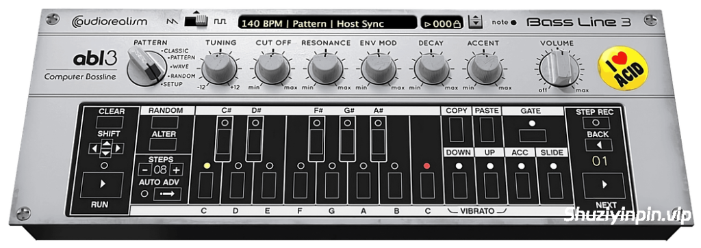 [最逼真的303 模拟效果插件] AudioRealism ABL3 v3.3.5.0 [WiN, MacOSX]（26.1MB+）