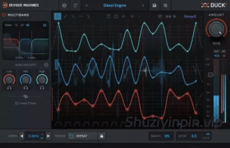 [更新：侧链闪避插件] Devious Machines Duck v2.0.27 Incl Patched and Keygen-R2R [WiN]（23.9MB）